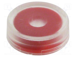 Cap; round; red; TL3240; Button marking: blank