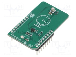 Click board; pressure sensor; I2C; MS5837; mikroBUS connector