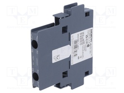 Auxiliary contacts; Series: 3RH10,3RT10; Size: S00; Mounting: side