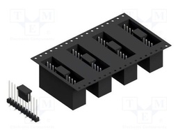 Connector: pin strips; pin header; male; PIN: 11; 2.54mm; SMT; 1x11
