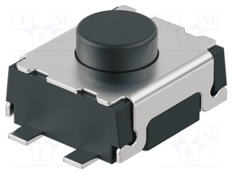 Microswitch TACT; SPST-NO; Pos: 2; 50mA/12VDC; SMT; 2.45N; 2mm