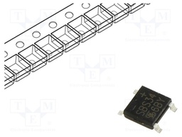 Bridge rectifier: single-phase; Urmax: 40V; If: 3A; Ifsm: 80A; ABS