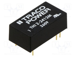 Converter: DC/DC; 2W; Uin: 21.6÷26.4V; 12VDC; Iout: 165mA; DIP16
