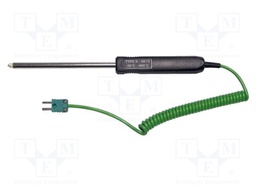 Probe: K-type temperature; -50÷900°C; Probe l: 1m; Probe dia: 8mm