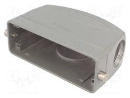 Enclosure: for HDC connectors; size 24B; for cable; for latch