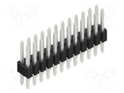 Connector: pin strips; pin header; male; PIN: 24; 1.27mm; THT; 2x12