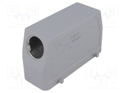 Enclosure: for HDC connectors; HTS; size 8; PG21; Pitch: 104x27mm