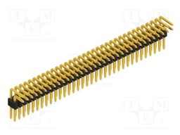 Connector: pin strips; pin header; male; PIN: 68; 1.27mm; THT; 2x34