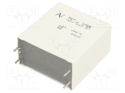 Capacitor: polypropylene; DC-Link; 16uF; ESR: 4.8mΩ; C4AE; THT; ±5%