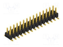 Connector: pin strips; pin header; male; PIN: 30; 2.54mm; SMT; 2x15