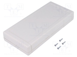Enclosure: multipurpose; X: 94mm; Y: 200mm; Z: 31mm; TEKBOX; ABS