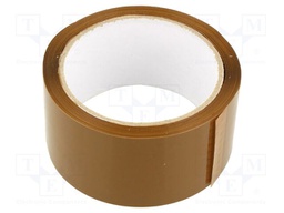 Packing tapes; L: 60m; Width: 48mm; brown; acrylic