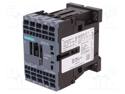 Contactor: 3-pole; NO x3; Auxiliary contacts: NO; 230VAC; 9A; 3RT20