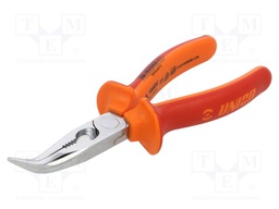 Pliers; side,cutting,half-rounded nose