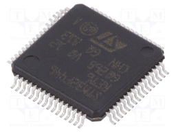 ARM microcontroller; Flash: 512kB; 180MHz; SRAM: 128kB; LQFP64
