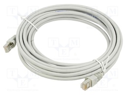 Patch cord; F/UTP; Cat: 5; RJ45 plug,both sides; stranded; Cu; 5m