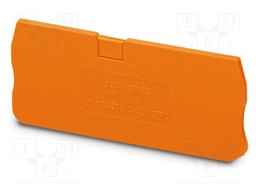 End piece; L: 29.1mm; W: 2.2mm; H: 72.2mm; Body: orange