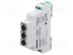 Module: voltage indicator; 3x400VAC; IP20; for DIN rail mounting