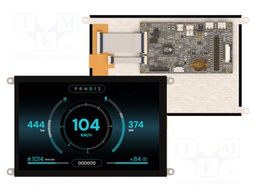 Display: TFT; 7"; 1280x800; 32MBFLASH,32MBPSRAM; 1000cd/m2; 4÷6V