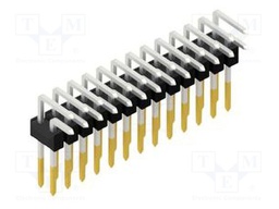 Connector: pin strips; pin header; male; PIN: 26; 2.54mm; THT; 2x13