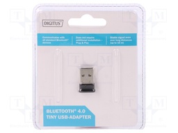 Bluetooth adapter; supports A2DP, AVRCP, Headset HID, HCRP