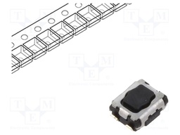 Microswitch TACT; SPST; Pos: 2; SMT; none; 1.6N; 2.9x3.5x1.4mm