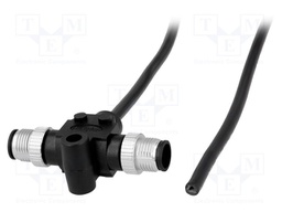 Splitter; cable,M12 male x2; A code-DeviceNet / CANopen; PIN: 3