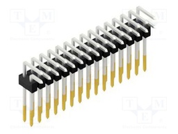 Connector: pin strips; pin header; male; PIN: 30; 2.54mm; THT; 2x15