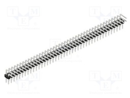 Connector: pin strips; pin header; male; PIN: 84; 2mm; THT; 2x42