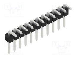 Connector: pin strips; pin header; male; PIN: 11; 2.54mm; THT; 1x11