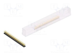 Connector: pin strips; pin header; male; PIN: 54; 2mm; SMT; 2x27