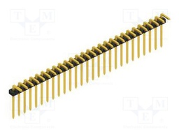 Connector: pin strips; pin header; male; PIN: 27; 2mm; THT; 1x27