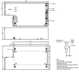 Converter: AC/DC; 450W; 85÷264VAC; Usup: 127÷370VDC; Uout: 24VDC