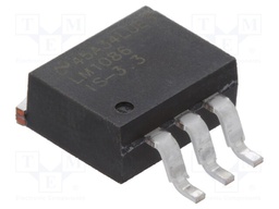 IC: voltage regulator; LDO,fixed; 3.3V; 1.5A; TO263; SMD; -40÷125°C