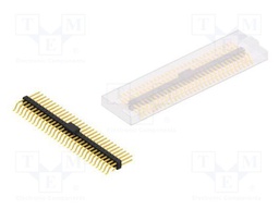 Connector: pin strips; pin header; male; PIN: 60; 2.54mm; SMT; 2x30