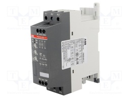 Module: soft-start; Usup: 208÷600VAC; DIN; 24VDC; 11kW; 1÷20/0÷20s