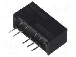 Converter: DC/DC; 2W; Uin: 4.5÷5.5V; Uout: 9VDC; Uout2: -9VDC; SIP