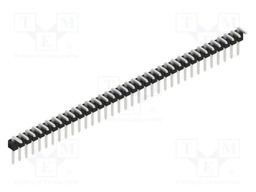 Connector: pin strips; pin header; male; PIN: 35; 2.54mm; THT; 1x35