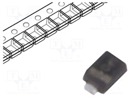 Diode: transil; 150mW; 5.4V; unidirectional; SOD923