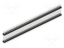 Connector: pin strips; pin header; male; PIN: 90; 2mm; THT; 2x45