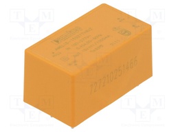 Converter: AC/DC; 15W; Uout: 15VDC; Iout: 1A; 85%; Mounting: PCB; 4kV