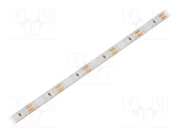LED tape; blue; LED/m: 96; SMD; 2835; 12V; 8mm; in gel; white PCB