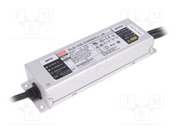 Power supply: switched-mode; LED; 100W; 100÷200VDC; 500mA; IP67