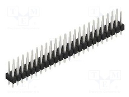 Connector: pin strips; pin header; male; PIN: 48; 2.54mm; THT; 2x24