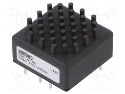 Converter: DC/DC; 20W; Uin: 42÷176V; Uout: 12VDC; Uout2: -12VDC; 23g