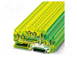 Splice terminal: rail; ST; PA; terminals: 6; W: 5.2mm; H: 91.5mm
