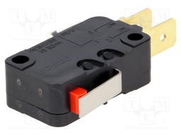 Microswitch SNAP ACTION; with lever; SPDT; 16A/250VAC; 10A/30VDC