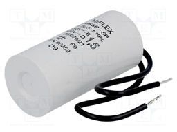 Capacitor: motors, run; 1.5uF; 450V; Ø25x51mm; -25÷70°C; ±10%; V: 7