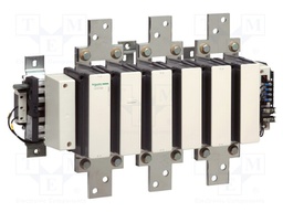 Contactor: 3-pole; NO x3; 230VAC; 780A; DIN; TeSys F; -5÷55°C; 1kV