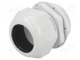 Cable gland; PG42; IP65; Mat: polyamide; grey